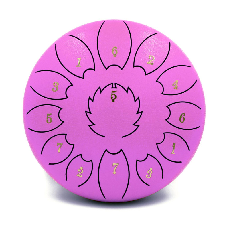 FZONE STD10I13N Purple STEEL TONGUE DRUM Глюкофон
