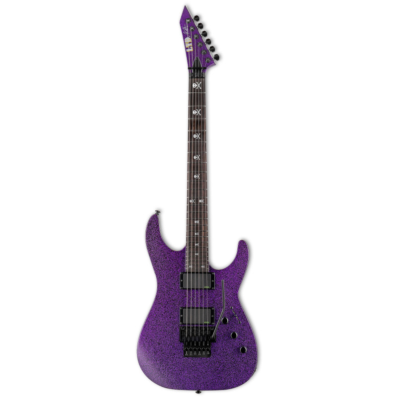 LTD KH-602 Фирменная модель Кирка Хэмметта (Purple Sparkle) Электрогитара