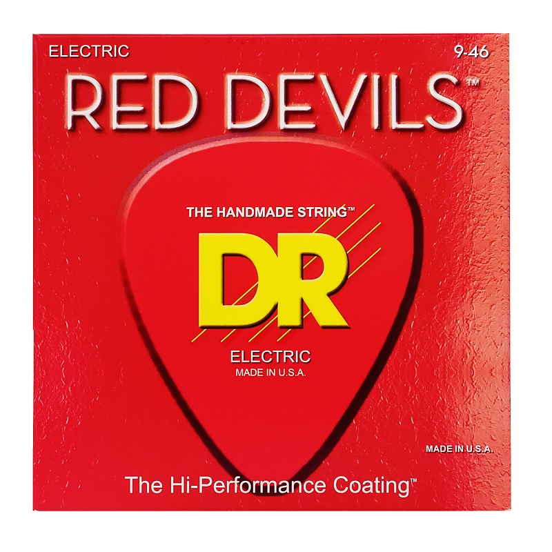 DR STRINGS RED DEVILS Electric - Light Heavy (9-46) Струни для електрогітари