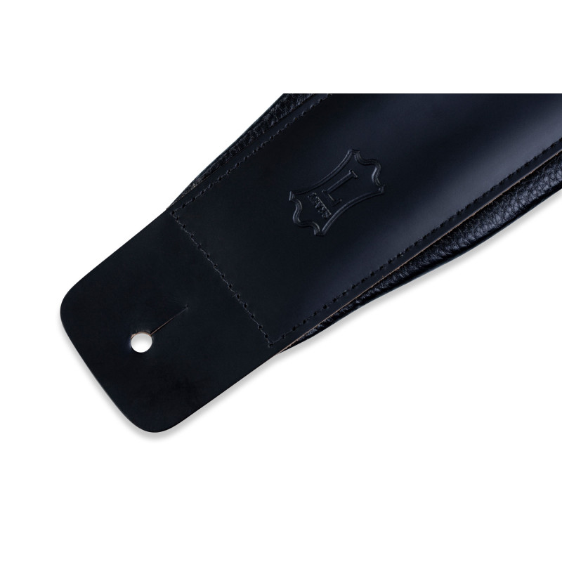 LEVY'S DM1PD-BLK HEIRLOOM SERIES GUITAR STRAP (BLACK) Ремінь для гітари