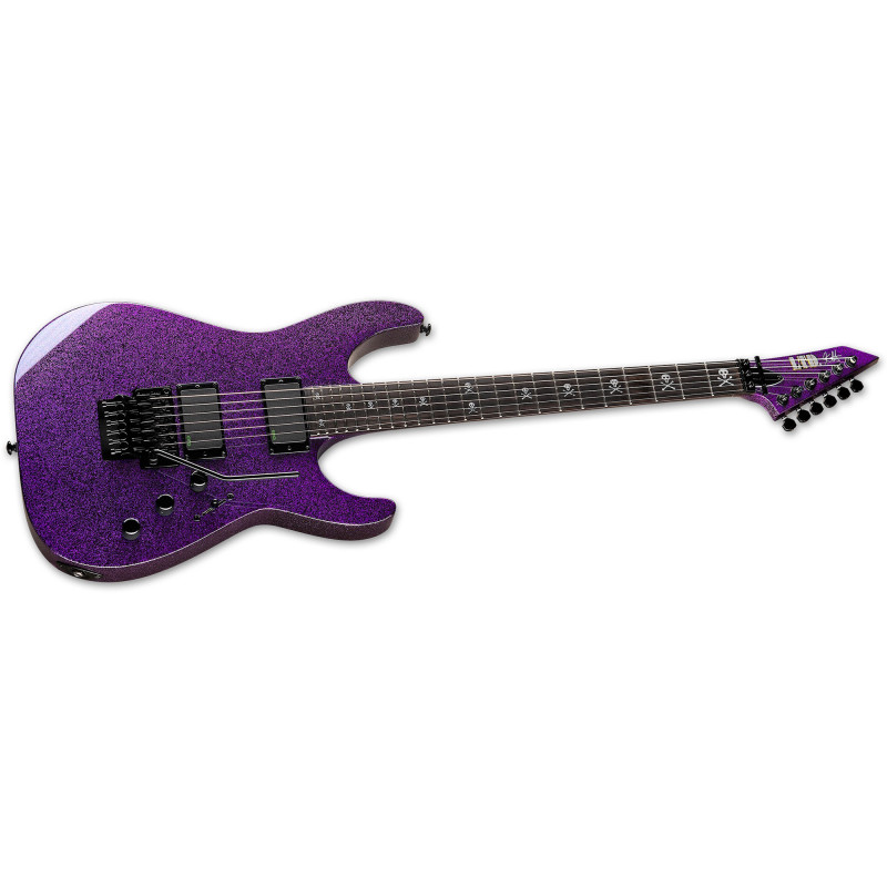 LTD KH-602 Фирменная модель Кирка Хэмметта (Purple Sparkle) Электрогитара