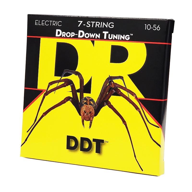 DR STRINGS DDT Drop Down Tuning Electric - Medium 7 String (10-56) Струни для електрогітари