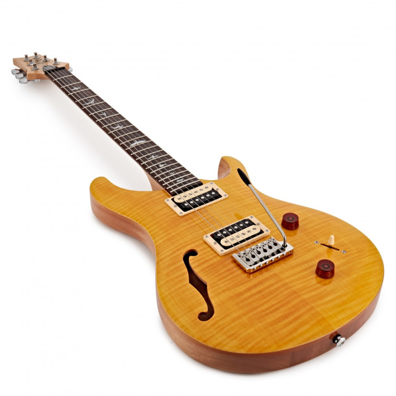 PRS SE Custom 22 Semi-Hollow (Santana Yellow)