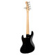 SADOWSKY MetroExpress 21-Fret Hybrid P/J Bass, Maple, 5-String (Solid Black High Polish) Бас-гітара