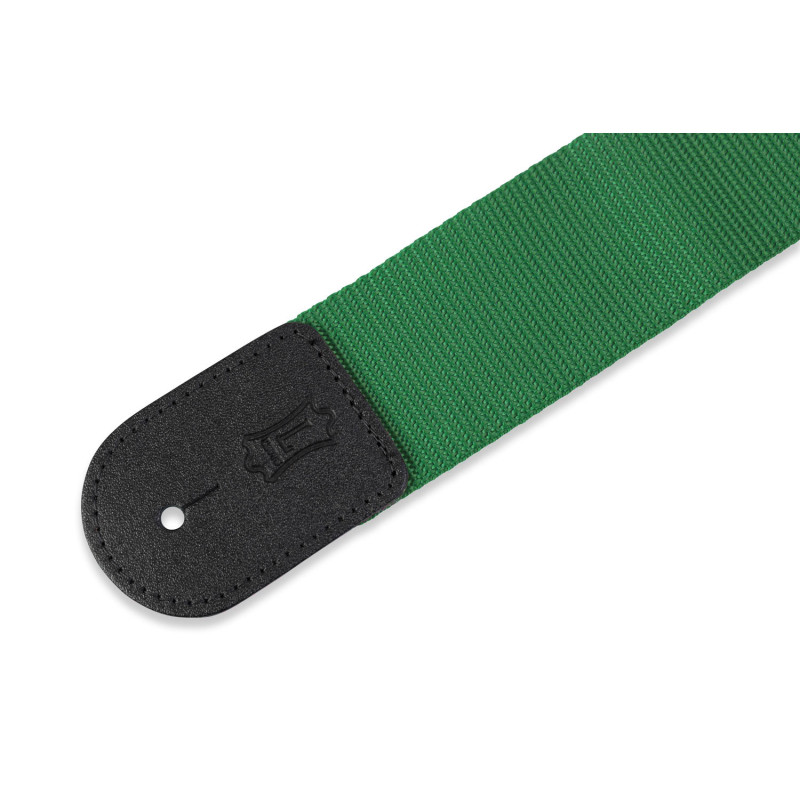 LEVY'S M8POLY-GRN CLASSICS SERIES POLYPROPYLENE GUITAR STRAP (GREEN) Ремінь для гітари