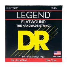 DR STRINGS LEGEND Flatwound Electric - Medium Light (11-48) Струни для електрогітари