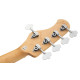 SADOWSKY MetroExpress 21-Fret Hybrid P/J Bass, Maple, 5-String (Solid Black High Polish) Бас-гітара