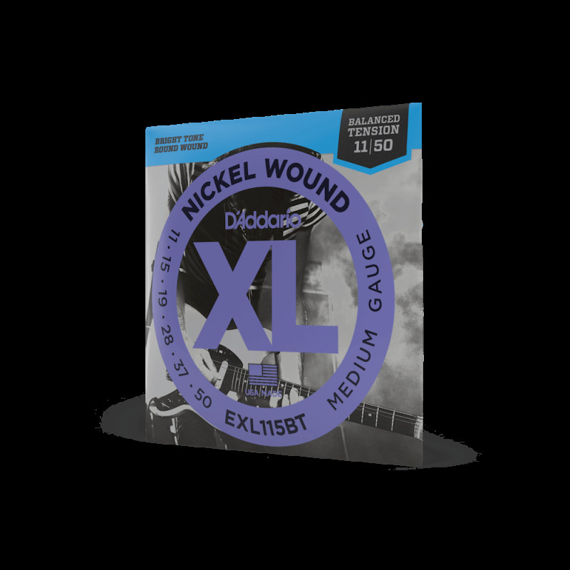D‘ADDARIO EXL115BT XL NICKEL WOUND BALANCED TENSION, MEDIUM (11-50) Струни для електрогітари