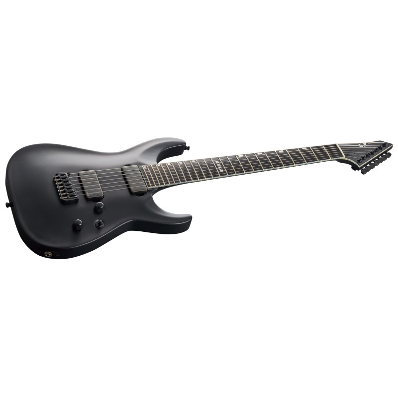 ESP E-II HORIZON NT-7B Hipshot (Black Satin)
