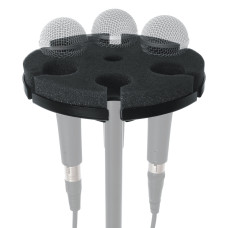 GATOR FRAMEWORKS GFW-MIC-6TRAY Multi Microphone Tray Holds 6 Microphones