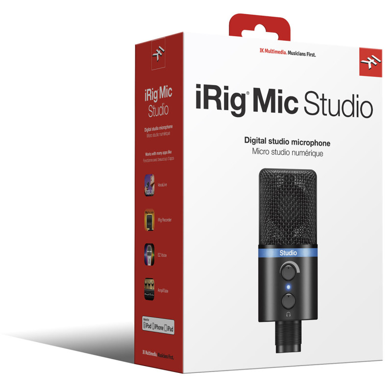 IK MULTIMEDIA iRig Mic Studio (Black)