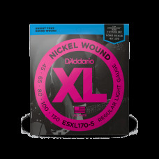 D‘ADDARIO EXL170-5 XL NICKEL WOUND BASS REGULAR LIGHT 5-STRING (45-130) Струни для бас-гітари