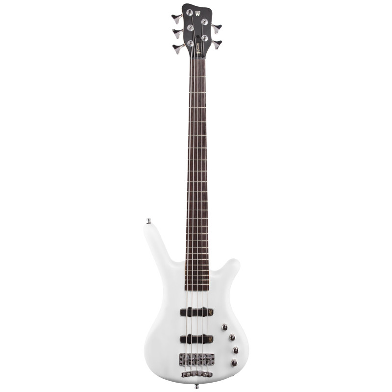 WARWICK RockBass Corvette Basic, 5-String (Solid White High Polish) Бас-гітара