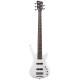WARWICK RockBass Corvette Basic, 5-String (Solid White High Polish) Бас-гітара