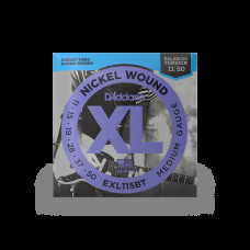 D‘ADDARIO EXL115BT XL NICKEL WOUND BALANCED TENSION, MEDIUM (11-50) Струни для електрогітари