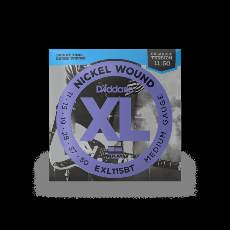D‘ADDARIO EXL115BT XL NICKEL WOUND BALANCED TENSION, MEDIUM (11-50) Струни для електрогітари