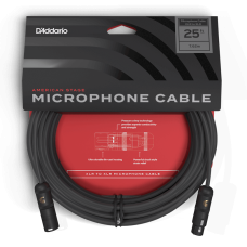 D'ADDARIO PW-AMSM-25 American Stage Microphone Cable (7.5m)