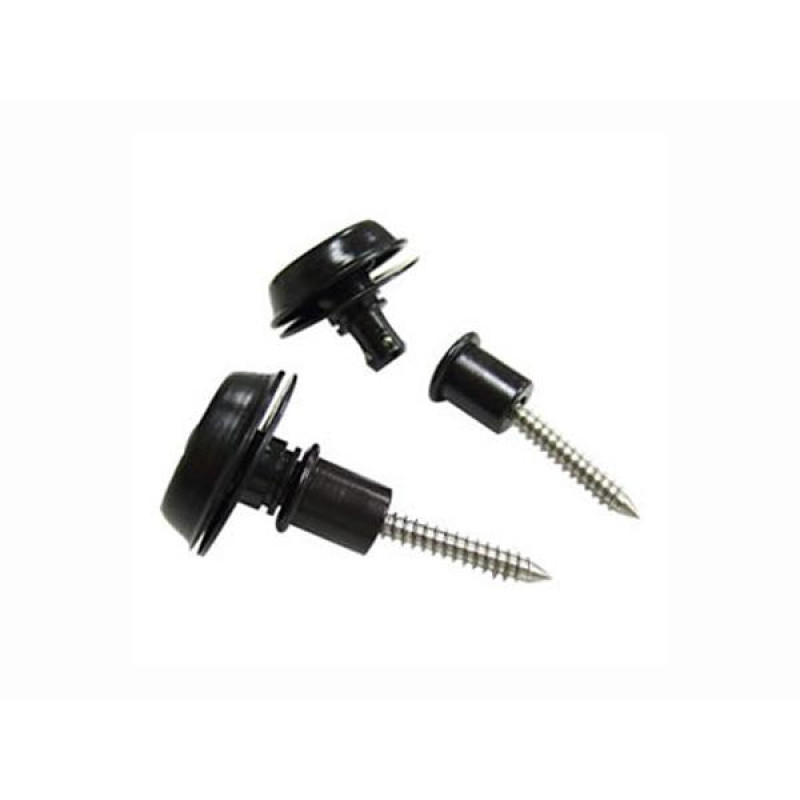 DUNLOP SLS1403BK STRAPLOK STRAP RETAINERS FLUSH MOUNT - BLACK OXIDE