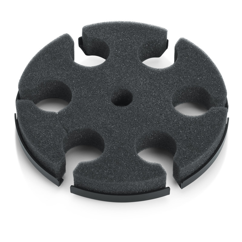 GATOR FRAMEWORKS GFW-MIC-6TRAY Multi Microphone Tray Holds 6 Microphones