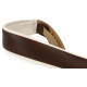 LEVY'S M26PD-BRN_CRM CLASSICS SERIES PADDED TWO-TONE GUITAR STRAP (BROWN, CREAM) Ремень для гитары