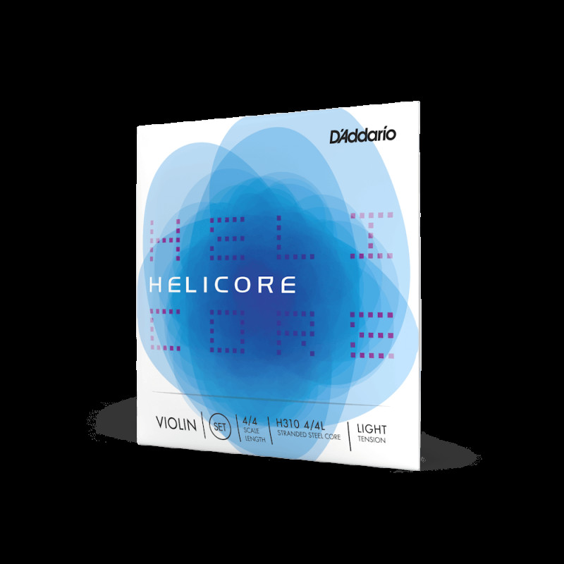 D`ADDARIO HELICORE VIOLIN STRING SET 4/4 Scale Light Tension