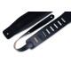 LEVY'S DM1PD-BLK HEIRLOOM SERIES GUITAR STRAP (BLACK) Ремінь для гітари