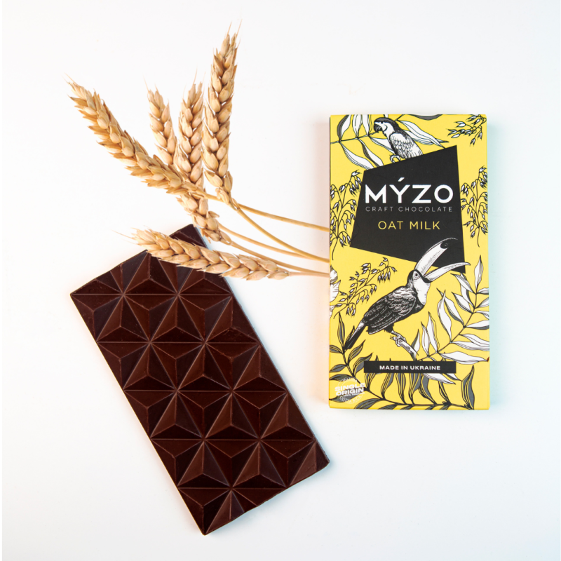 MYZO OAT MILK | 80G Шоколад молочний