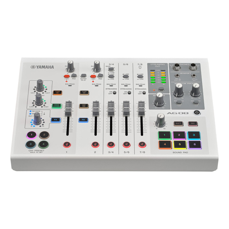 YAMAHA AG08 (White) Аудіоінтерфейс
