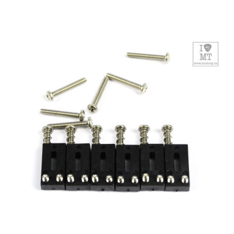 Набір сідел для гітар GRAPH TECH PS-8001-00 STRING SAVER SADDLE STRAT/TELE STYLE (6 PCS)