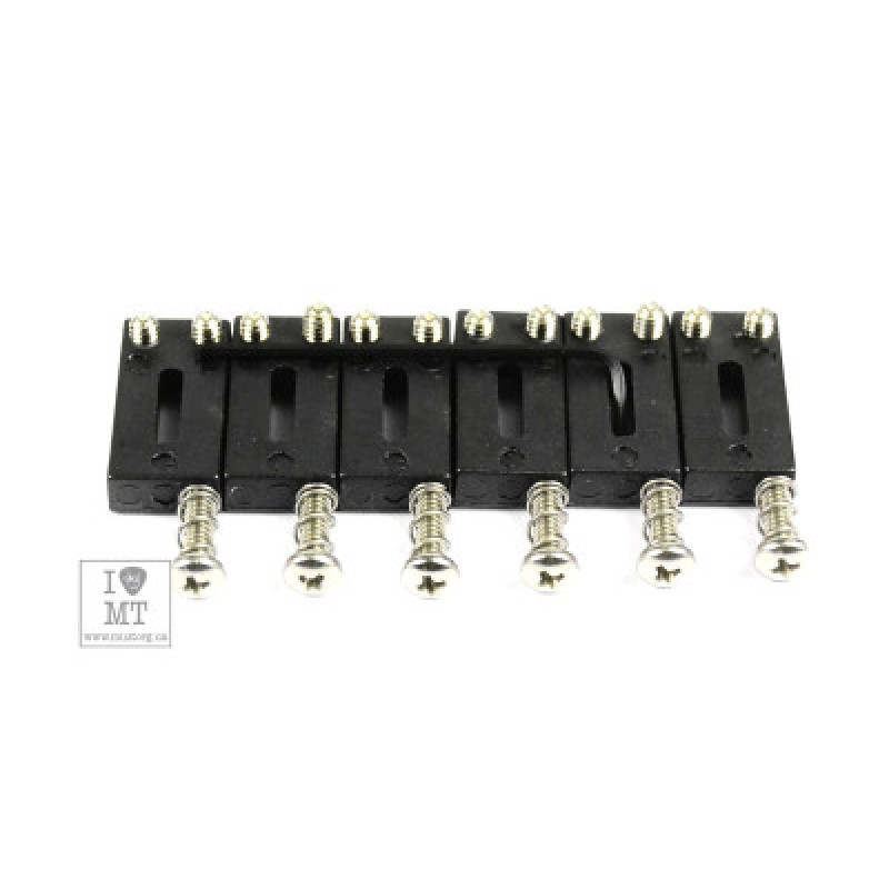 Набір сідел для гітар GRAPH TECH PS-8001-00 STRING SAVER SADDLE STRAT/TELE STYLE (6 PCS)