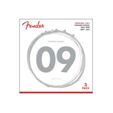 FENDER ORIGINAL 150L 009-.042 PURE NICKEL STRINGS 3 PACK Струны для электрогитар