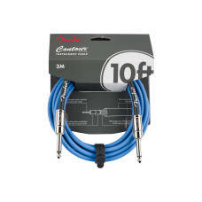 FENDER CABLE CONTOUR SERIES 10' LAKE PLACID BLUE Кабель інструментальний