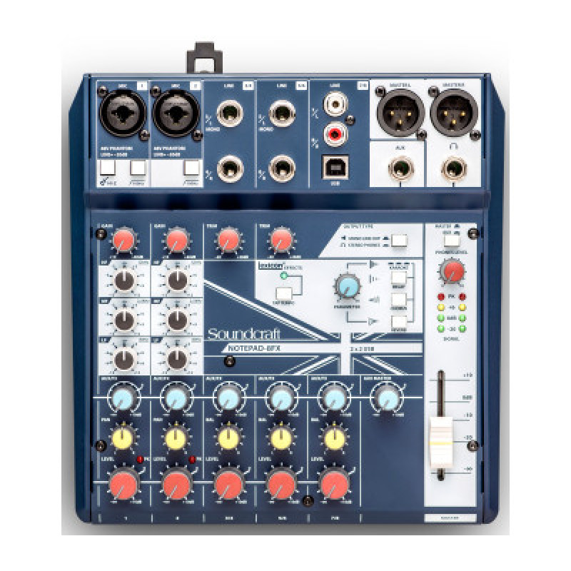Мікшерний пульт SOUNDCRAFT Notepad-8FX