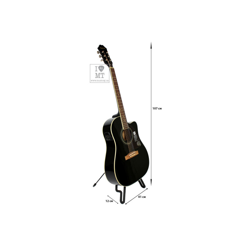 EPIPHONE AJ-220SCE EB Гітара електроакустична