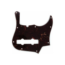 FENDER PICKGUARD ДЛЯ 5-СТРУННОГО AMERICAN DELUXE JAZZ BASS, 4-СЛОЙНАЯ ЧЕРЕПАХОВАЯ ОБОЛОЧКА Пикгард