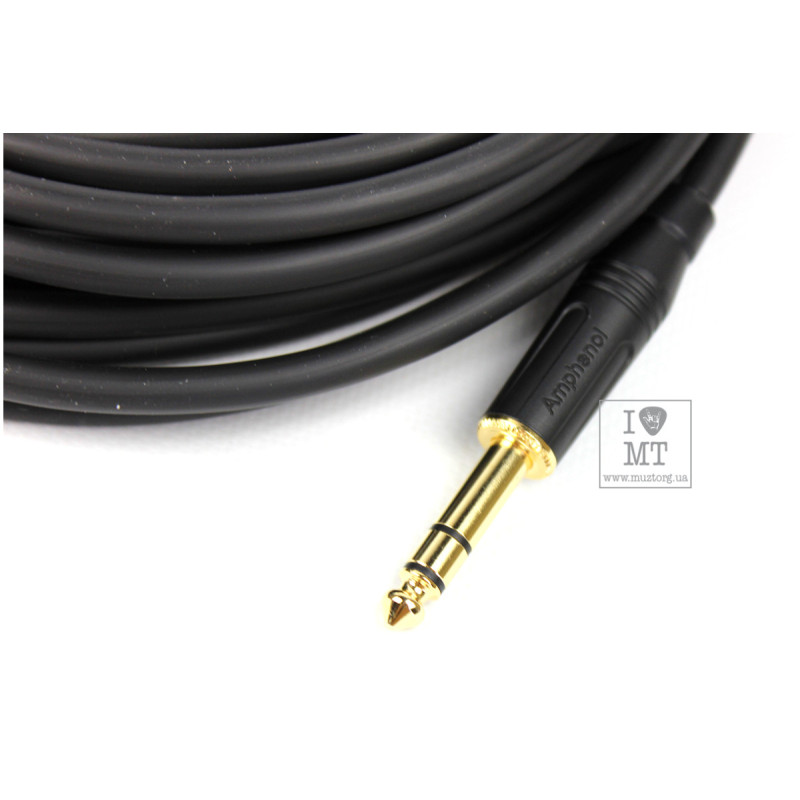 KLOTZ B-3PP1 BALANCED PATCHCORD JACK GOLD 10 M Кабель комутаційний