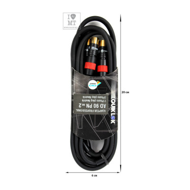 Кабель комутаційний QUIK LOK AD90-2PN