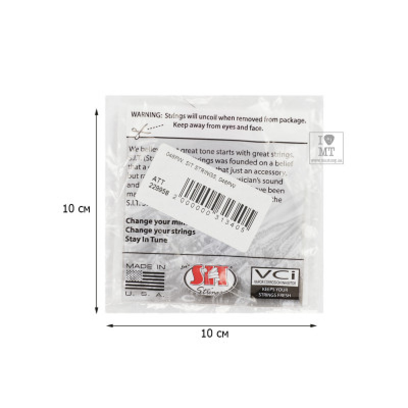Струна для електрогітари SIT STRINGS 046PW