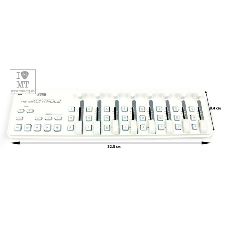 KORG NANOKONTROL 2 WH MIDI контролер