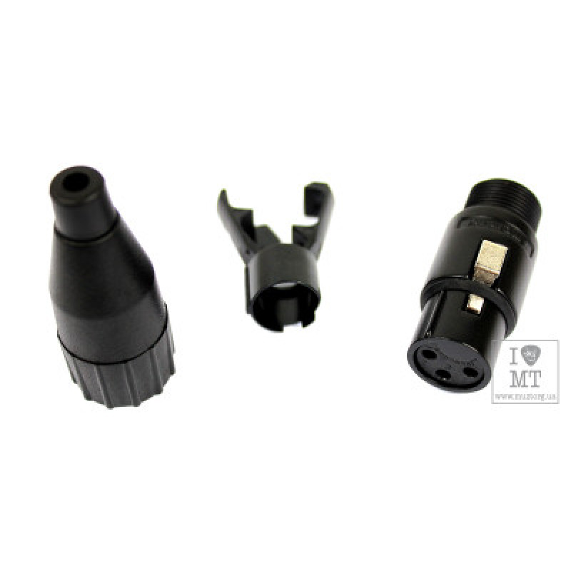 Конектор XLR 3-pin female (мама) QUIK LOK NC534AF