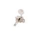 FENDER PURE VINTAGE GUITAR TUNING MACHINES NICKEL/CHROME (6) Кілки для електрогітари