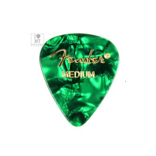 Медиатор FENDER 351 ЗЕЛЕНЫЙ PICK GROSS MEDIUM