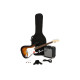 SQUIER by FENDER STRATOCASTER PACK LR BROWN SUNBURST GIG BAG 10G - 230V EU Гітарний набір