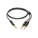 KLOTZ KY1-300 MINILINK PRO INSERT CABLE BLACK 3 M Кабель коммутационный