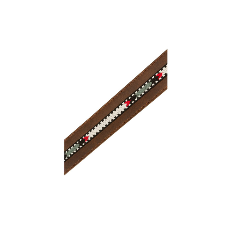 FENDER STRAP ACOUSTIC PARAMOUNT LATHER BROWN Ремінь гітарний