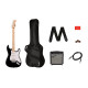 SONIC STRATOCASTER PACK MN BLACK Електрогітара