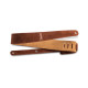 TAYLOR GUITARS STRAP EMBROIDERED SUEDE CHOCOLATE 2.5