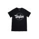 Футболка TAYLOR GUITARS T-SHIRT MENS BLACK WHITE LOGO S
