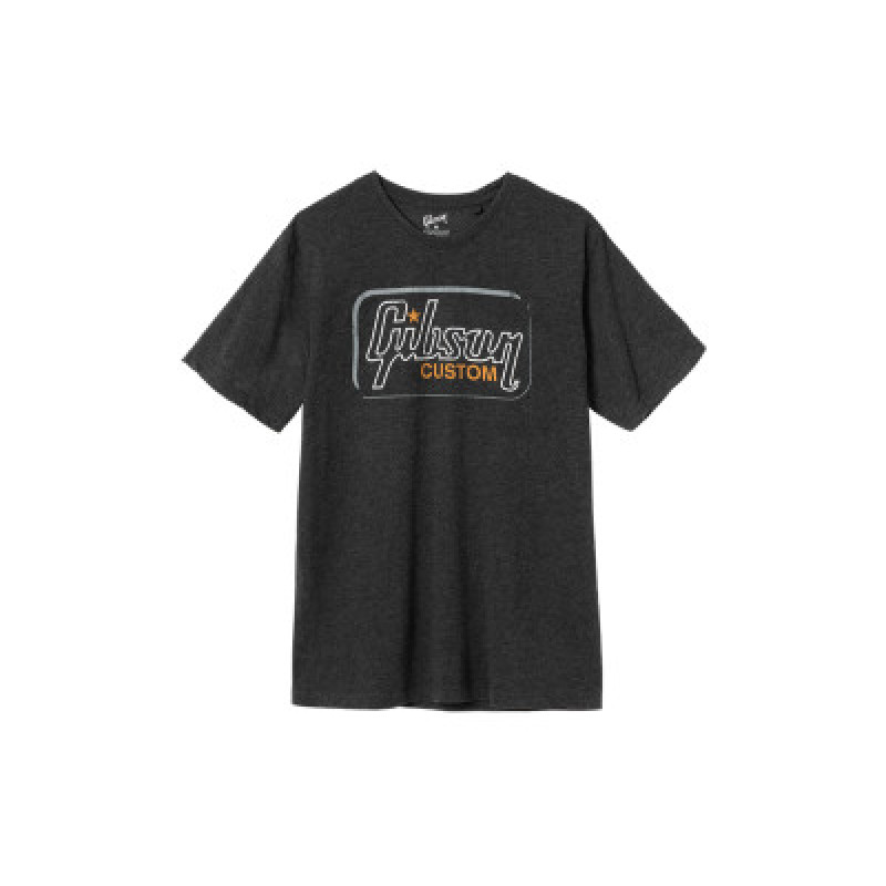 Футболка GIBSON T-SHIRT GIBSON CUSTOM, HEATHERED GREY, XL