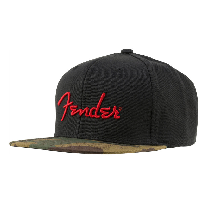 FENDER FLATBILL HAT CAMO Кепка